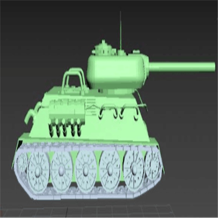 岑巩充气军用坦克模型